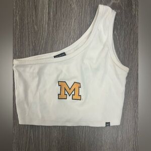 University of Michigan hype and vice tank top size large